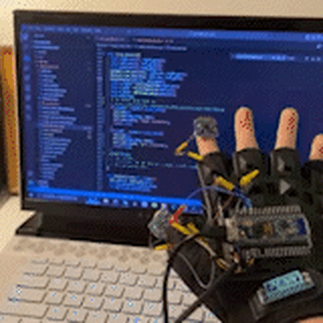 Mouse-Keyboard System Embedded on A Glove