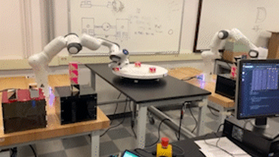 Pick and Place Challenge for Robotic Arm